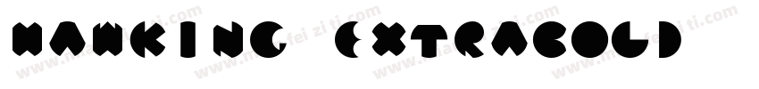 Hawking Extrabold字体转换